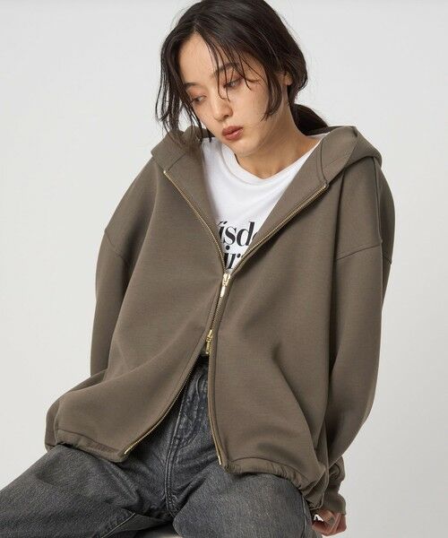 green label relaxing / グリーンレーベル リラクシング パーカー | ダンボール ジップ フーディ | 詳細30
