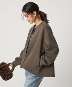 【新品】グリーンレーベルリラクシング ノーカラー ソデボリュームブルゾン green label relaxing（グリーンレーベルリラクシング）の「CFC