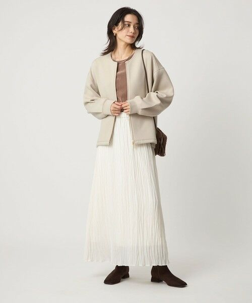 green label relaxing / グリーンレーベル リラクシング ブルゾン | ダンボール ノーカラー ブルゾン | 詳細22