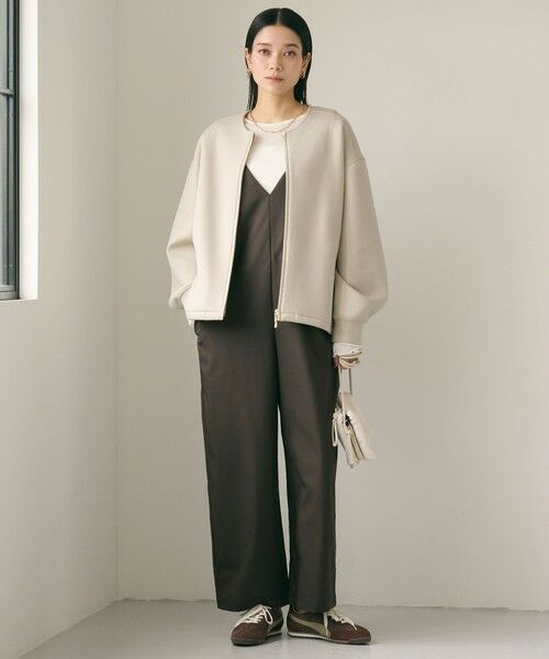 green label relaxing / グリーンレーベル リラクシング ブルゾン | ダンボール ノーカラー ブルゾン | 詳細15