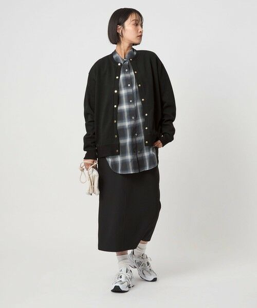 green label relaxing / グリーンレーベル リラクシング カーディガン・ボレロ | メタル調 ドットボタン カーディガン | 詳細2