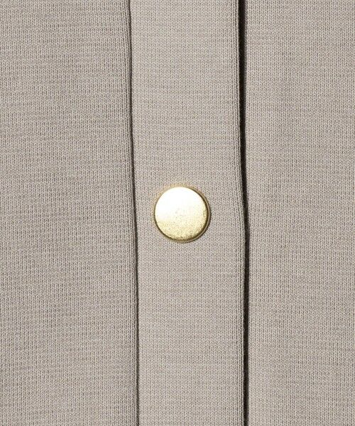 green label relaxing / グリーンレーベル リラクシング カーディガン・ボレロ | メタル調 ドットボタン カーディガン | 詳細18