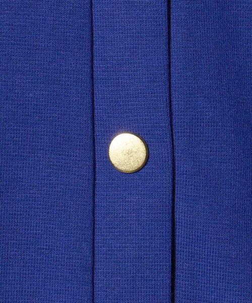 green label relaxing / グリーンレーベル リラクシング カーディガン・ボレロ | メタル調 ドットボタン カーディガン | 詳細28