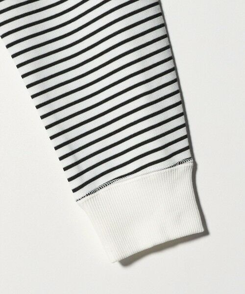 green label relaxing / グリーンレーベル リラクシング カーディガン・ボレロ | メタル調 ドットボタン カーディガン  ボーダー | 詳細10