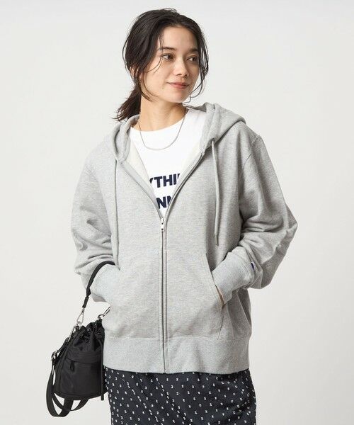 green label relaxing / グリーンレーベル リラクシング パーカー | 【別注】＜Champion＞フード ジップ パーカー | 詳細1