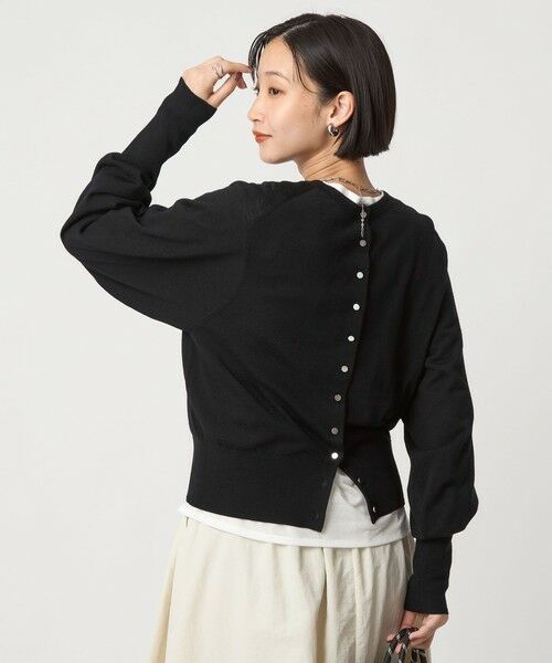 green label relaxing / グリーンレーベル リラクシング カーディガン・ボレロ | エブリニット 2WAY カーディガン ウォッシャブル | 詳細7