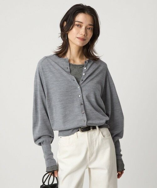green label relaxing / グリーンレーベル リラクシング カーディガン・ボレロ | エブリニット 2WAY カーディガン ウォッシャブル | 詳細15