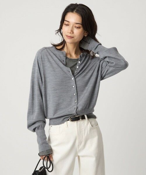 green label relaxing / グリーンレーベル リラクシング カーディガン・ボレロ | エブリニット 2WAY カーディガン ウォッシャブル | 詳細16