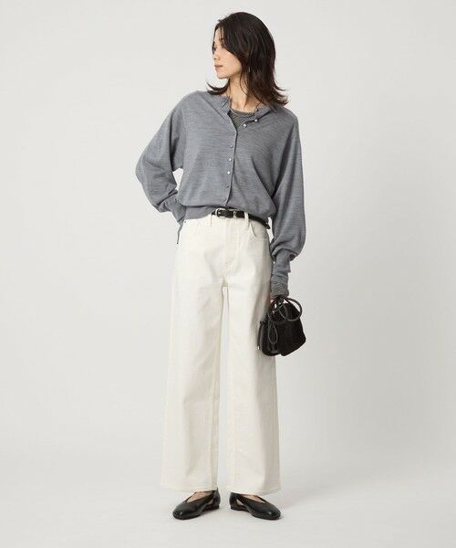 green label relaxing / グリーンレーベル リラクシング カーディガン・ボレロ | エブリニット 2WAY カーディガン ウォッシャブル | 詳細17