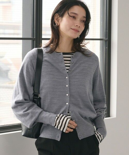 green label relaxing / グリーンレーベル リラクシング カーディガン・ボレロ | エブリニット 2WAY カーディガン ウォッシャブル | 詳細11