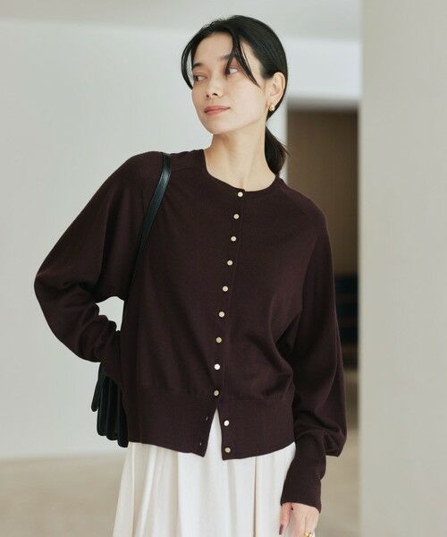 green label relaxing / グリーンレーベル リラクシング カーディガン・ボレロ | エブリニット 2WAY カーディガン ウォッシャブル | 詳細19