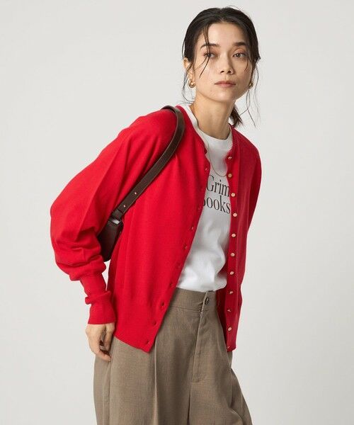 green label relaxing / グリーンレーベル リラクシング カーディガン・ボレロ | エブリニット 2WAY カーディガン ウォッシャブル | 詳細28