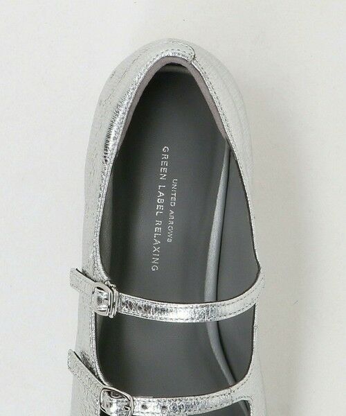 green label relaxing / グリーンレーベル リラクシング フラットシューズ | スクエア ダブルストラップ フラットシューズ | 詳細6