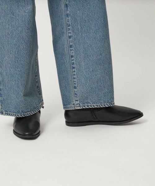 green label relaxing / グリーンレーベル リラクシング ブーツ（ロング丈） | ストレッチ フラット ショートブーツ 撥水 | 詳細3