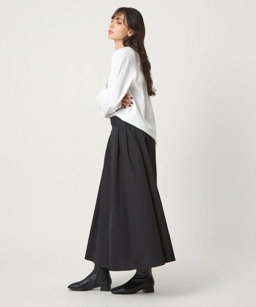 green label relaxing / グリーンレーベル リラクシング ブーツ（ロング丈） | スクエアストレッチ ショートブーツ（3cmヒール）撥水 | 詳細5