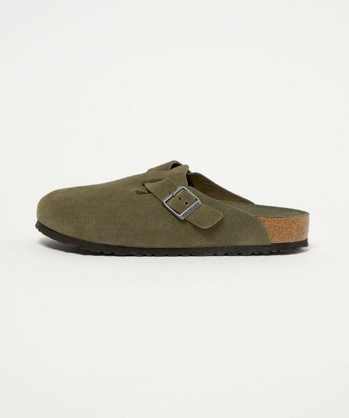 【美品】BIRKENSTOCK(ビルケンシュトック) ボストン 39 ビルケンシュトック ボストン スエードレザー ソフトベッド