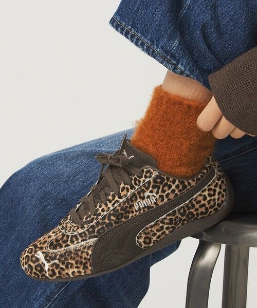 green label relaxing / グリーンレーベル リラクシング スニーカー | ＜PUMA＞スピードキャット ワイルドスニーカー / レオパード | 詳細1