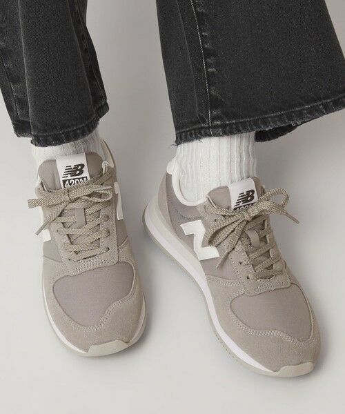 green label relaxing/O[[x NVO New BalanceUL420MV2 Xj[J[ / UL420MAB / UL420MJP / UL420MAG MD. GRAY 23cm