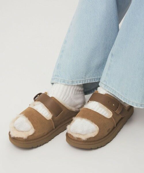 green label relaxing / グリーンレーベル リラクシング サンダル | ＜UGG＞グリーンポート ストラップ スライド サンダル | 詳細1