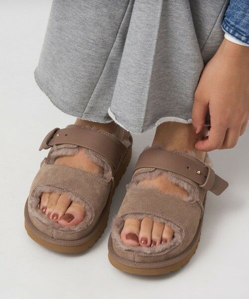 green label relaxing / グリーンレーベル リラクシング サンダル | ＜UGG＞グリーンポート ストラップ スライド サンダル | 詳細15