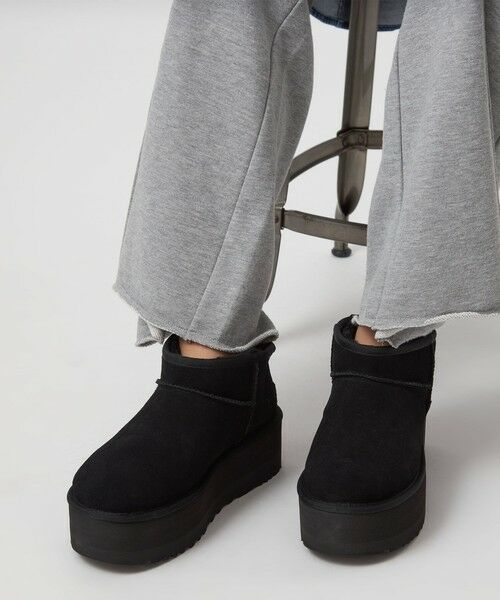 green label relaxing / グリーンレーベル リラクシング ブーツ（ロング丈） | ＜UGG＞クラシック ウルトラ ミニ プラットフォーム / Classic Ultra Mini Platform | 詳細2