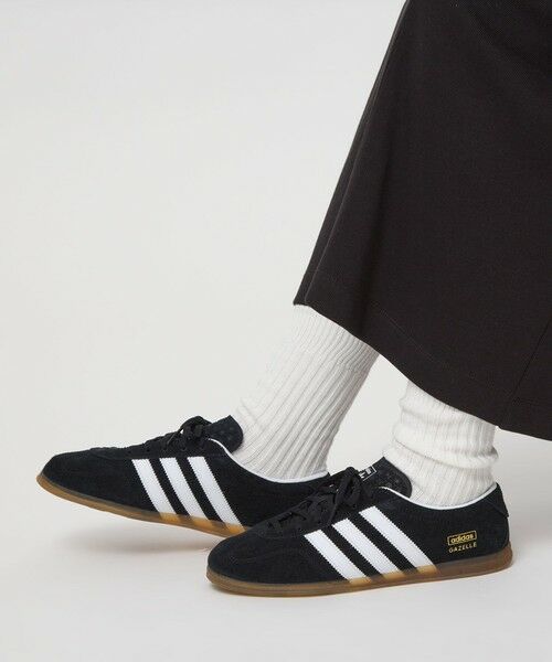 green label relaxing/グリーンレーベル リラクシング <adidas Originals>ガゼル Lo Pro シューズ / スニーカー BLACK 25cm green label relaxing/グリーンレーベル リラクシング <adidas Originals>ガゼル Lo Pro シューズ / スニーカー BLACK 25cm