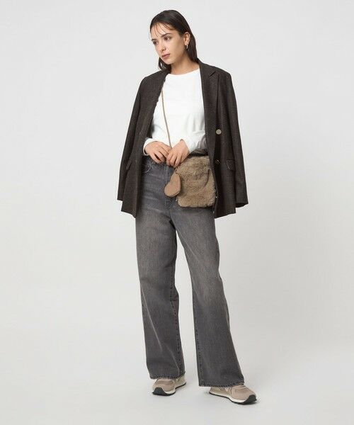 green label relaxing / グリーンレーベル リラクシング ショルダーバッグ | ファーショルダーバッグ ハートチャーム付き | 詳細12