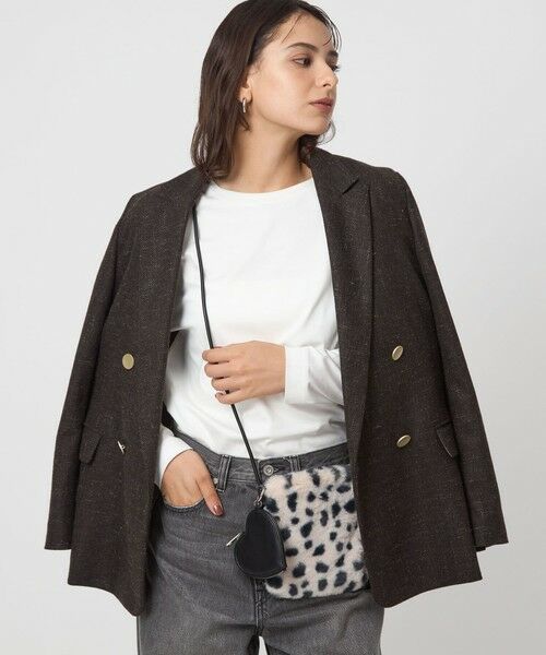 green label relaxing / グリーンレーベル リラクシング ショルダーバッグ | ファーショルダーバッグ ハートチャーム付き | 詳細15