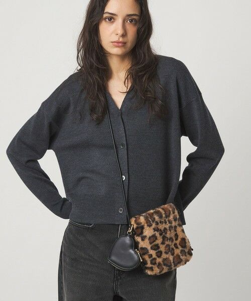 green label relaxing / グリーンレーベル リラクシング ショルダーバッグ | ファーショルダーバッグ ハートチャーム付き | 詳細16