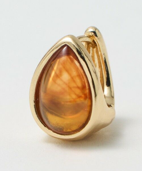 green label relaxing / グリーンレーベル リラクシング ピアス・イヤリング | クリア シズク メタルフレーム ピアス 2 | 詳細3