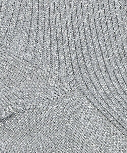 green label relaxing / グリーンレーベル リラクシング ソックス | ラメ リブソックス / 靴下 | 詳細3