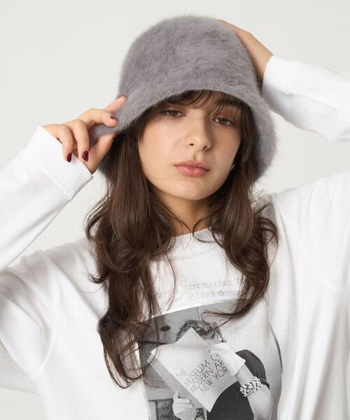 green label relaxing / グリーンレーベル リラクシング ハット | ヘアリークロシェ ハット | 詳細20