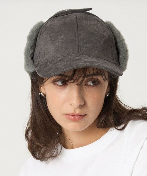 green label relaxing / グリーンレーベル リラクシング キャップ | フェイクファーイヤーカバーキャップ / 帽子 | 詳細3