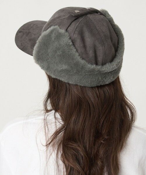 green label relaxing / グリーンレーベル リラクシング キャップ | フェイクファーイヤーカバーキャップ / 帽子 | 詳細4