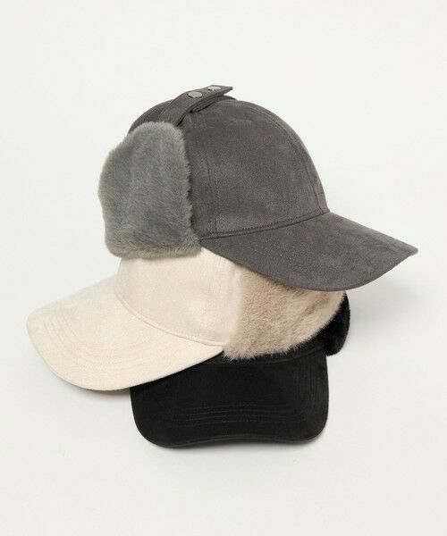 green label relaxing / グリーンレーベル リラクシング キャップ | フェイクファーイヤーカバーキャップ / 帽子 | 詳細17