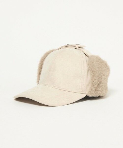 green label relaxing/グリーンレーベル リラクシング フェイクファーイヤーカバーキャップ / 帽子 NATURAL FREE green label relaxing/グリーンレーベル リラクシング フェイクファーイヤーカバーキャップ / 帽子 NATURAL FREE