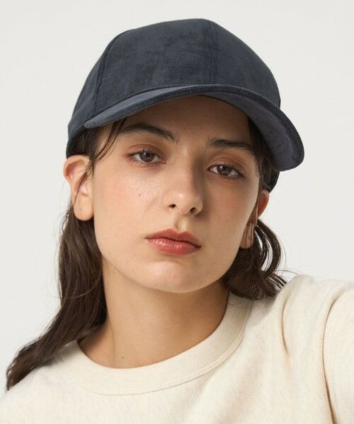 green label relaxing/グリーンレーベル リラクシング コーデュロイ キャップ / 帽子 UVカット NAVY FREE green label relaxing/グリーンレーベル リラクシング コーデュロイ キャップ / 帽子 UVカット NAVY FREE