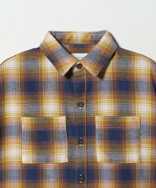 green label relaxing / グリーンレーベル リラクシング シャツ・ブラウス | オンブレチェック シャツ / キッズ 100cm-160cm | 詳細9