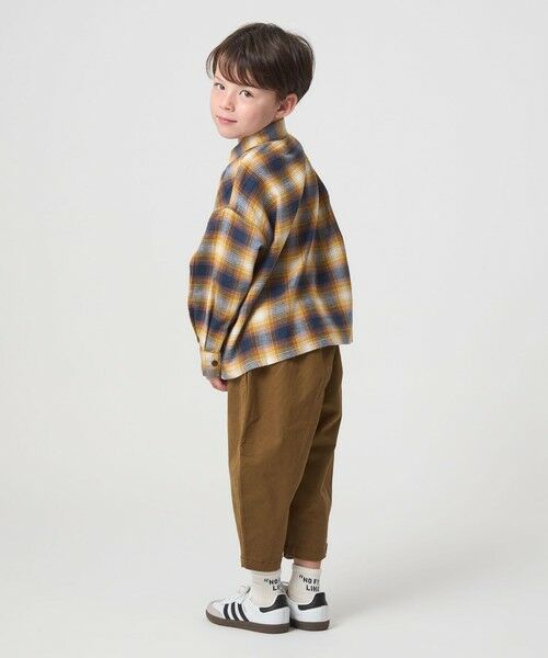 green label relaxing / グリーンレーベル リラクシング シャツ・ブラウス | オンブレチェック シャツ / キッズ 100cm-160cm | 詳細3