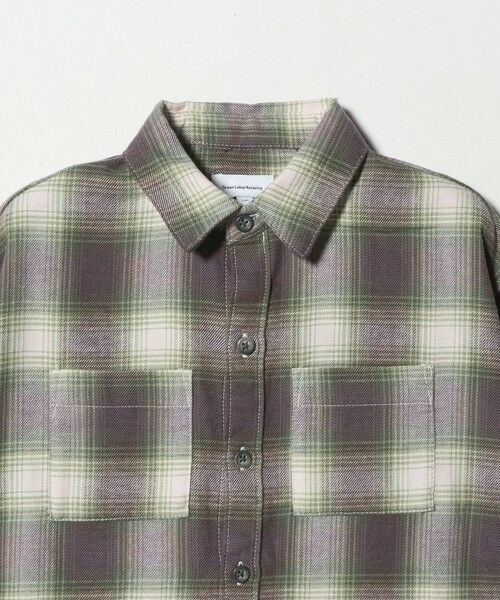 green label relaxing / グリーンレーベル リラクシング シャツ・ブラウス | オンブレチェック シャツ / キッズ 100cm-160cm | 詳細19