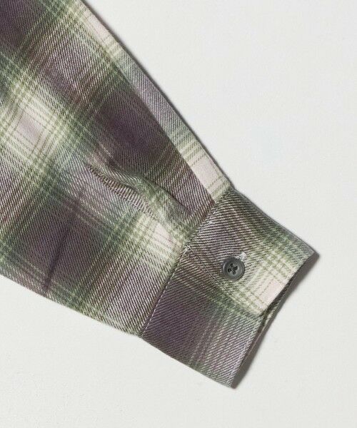 green label relaxing / グリーンレーベル リラクシング シャツ・ブラウス | オンブレチェック シャツ / キッズ 100cm-160cm | 詳細20