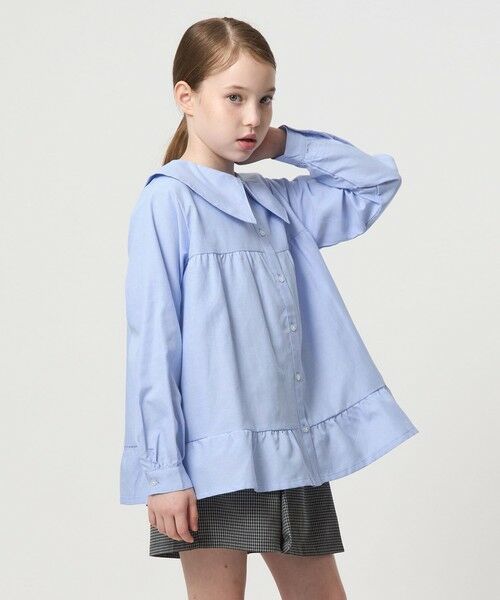 green label relaxing / グリーンレーベル リラクシング シャツ・ブラウス | チュニック ブラウス / キッズ 120cm-160cm | 詳細7