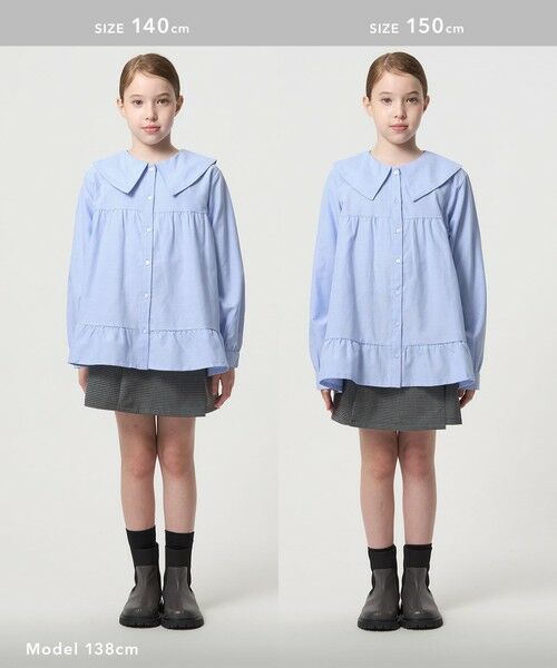 green label relaxing / グリーンレーベル リラクシング シャツ・ブラウス | チュニック ブラウス / キッズ 120cm-160cm | 詳細9