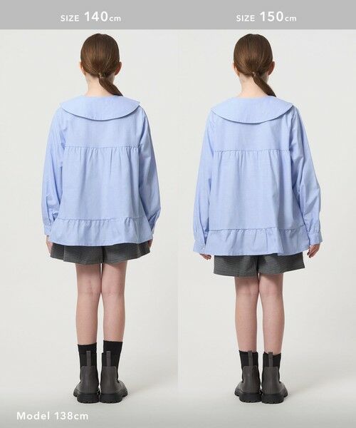 green label relaxing / グリーンレーベル リラクシング シャツ・ブラウス | チュニック ブラウス / キッズ 120cm-160cm | 詳細11