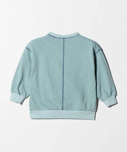 green label relaxing / グリーンレーベル リラクシング カットソー | 裏毛 配色ステッチ プルオーバー / キッズ  100cm-160cm | 詳細26