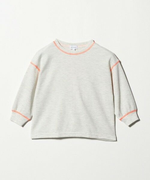 green label relaxing / グリーンレーベル リラクシング カットソー | ハニカム 配色 プルオーバー / キッズ  100cm-160cm | 詳細2