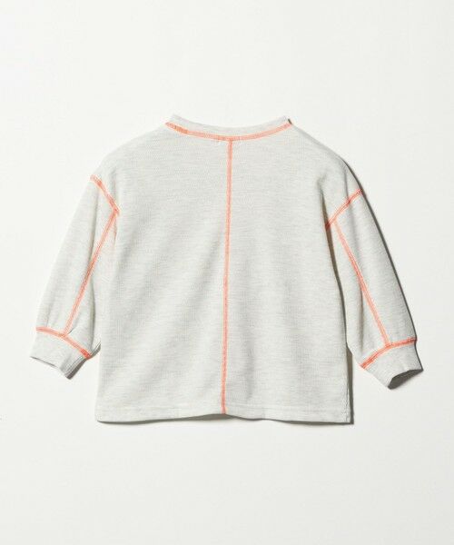 green label relaxing / グリーンレーベル リラクシング カットソー | ハニカム 配色 プルオーバー / キッズ  100cm-160cm | 詳細3