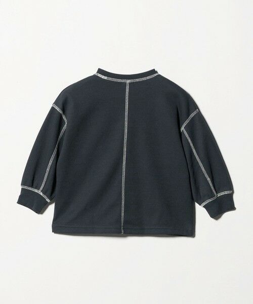 green label relaxing / グリーンレーベル リラクシング カットソー | ハニカム 配色 プルオーバー / キッズ  100cm-160cm | 詳細11