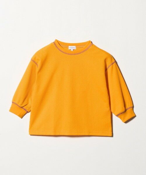 green label relaxing / グリーンレーベル リラクシング カットソー | ハニカム 配色 プルオーバー / キッズ  100cm-160cm | 詳細16