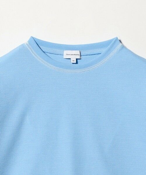 green label relaxing / グリーンレーベル リラクシング カットソー | ハニカム 配色 プルオーバー / キッズ  100cm-160cm | 詳細26